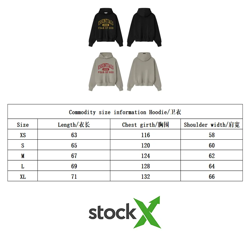 🦋 、Hot Sale🦋 128 Essentials FW 26Holiday 2026 CLASSIC HOODIE Fear of God Essentials FALL 26 HOLIDAYSeries Fleece Hoodie Same Style Premium ！ ！ ， ！ ， Breathable 。 3D 。 ， ， ， ， 。 ， ～Versatile ， ！ ：Retro Size:XS-XL
